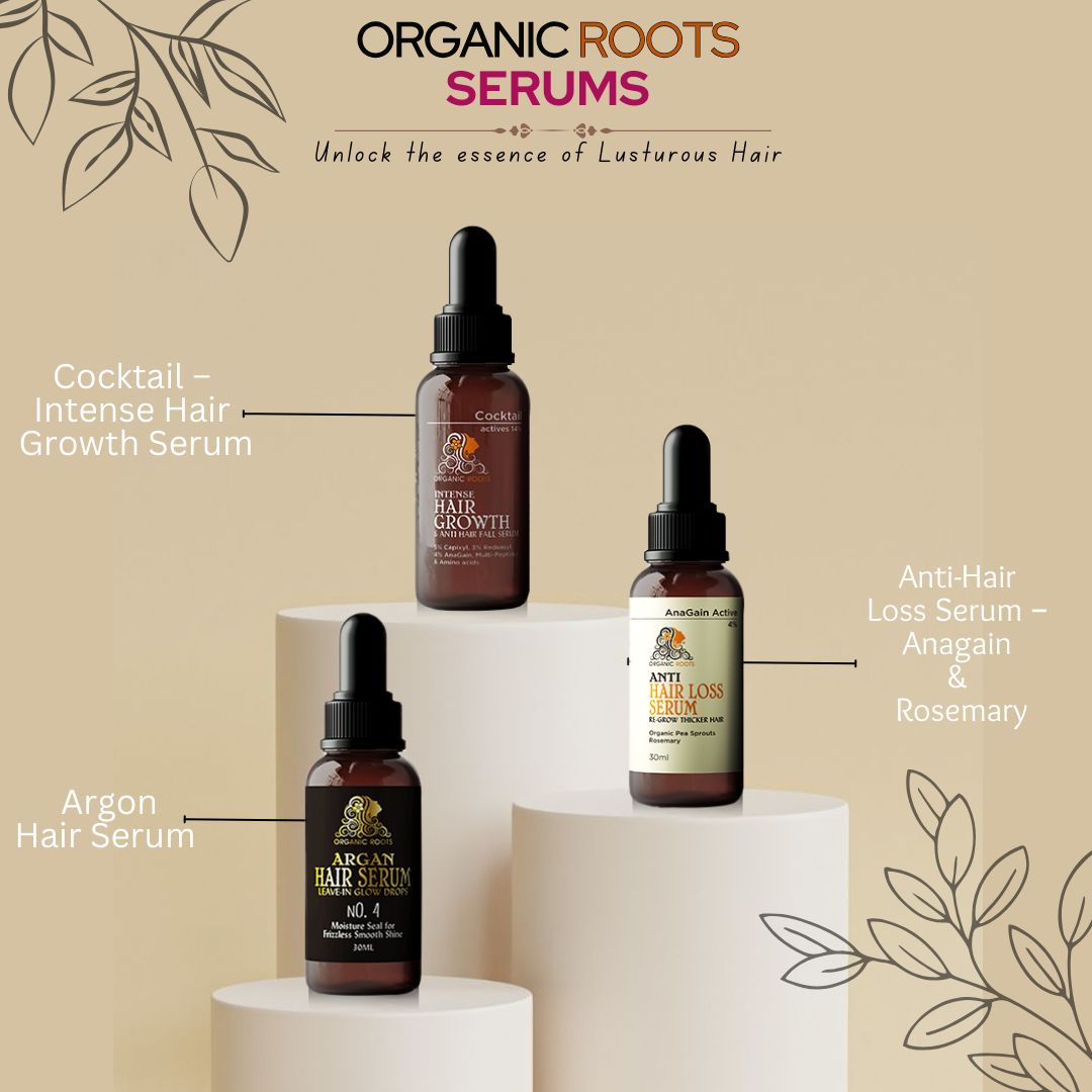 Unlock Luscious Locks: Organic Roots Hair Serums for Vibrant, Healthy