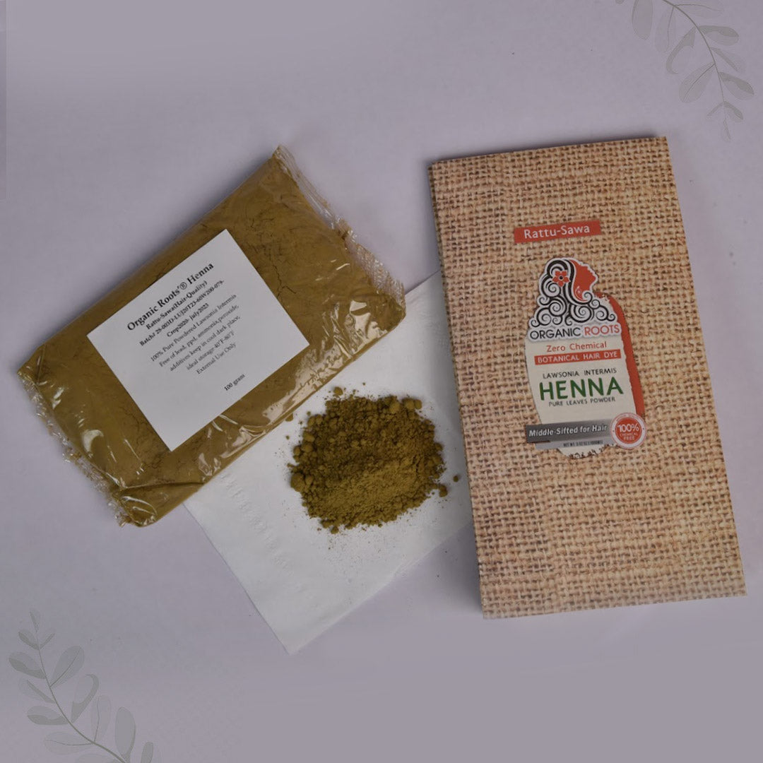 Rattu-Sawa Henna |100g – Organic Roots