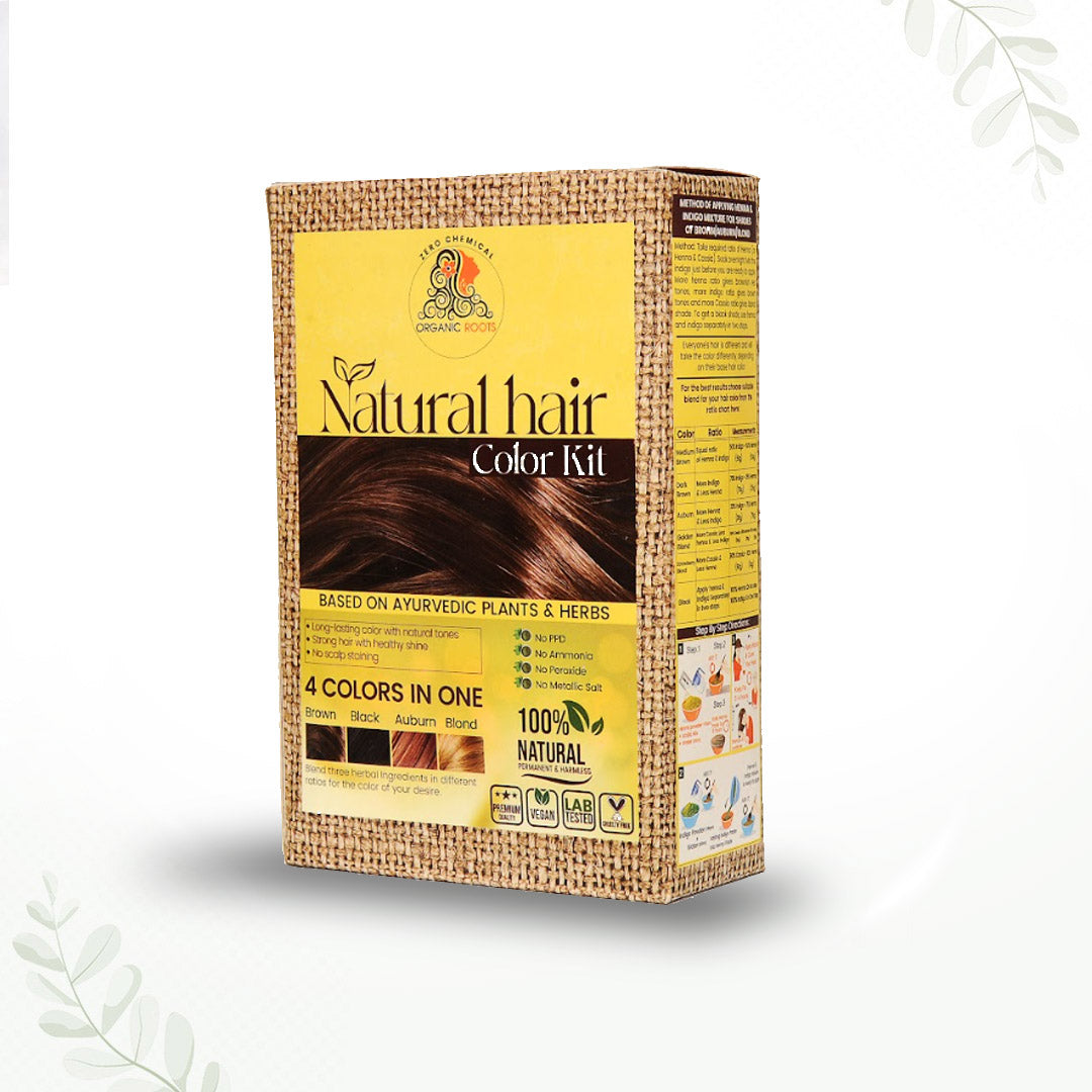 Buy Best Natural Hair Dye In Pakistan for Blonde, Black, Brown Hair Dye Organic Roots
