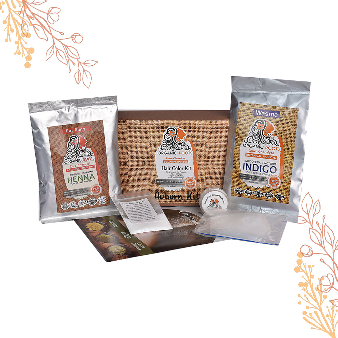 Auburn Hair Color Kit | Measured Ratios for Auburn Shade