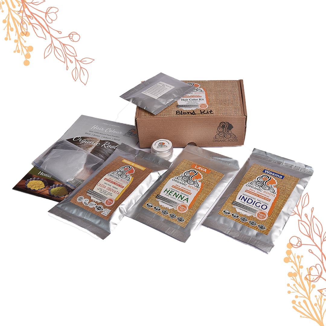 Golden Blond Color Kit (Measured Ratio  For Blond Shade)