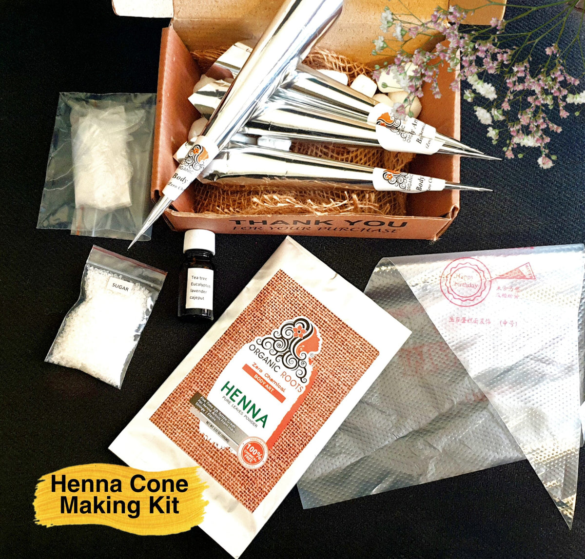 Professional Henna Cone Making Kit