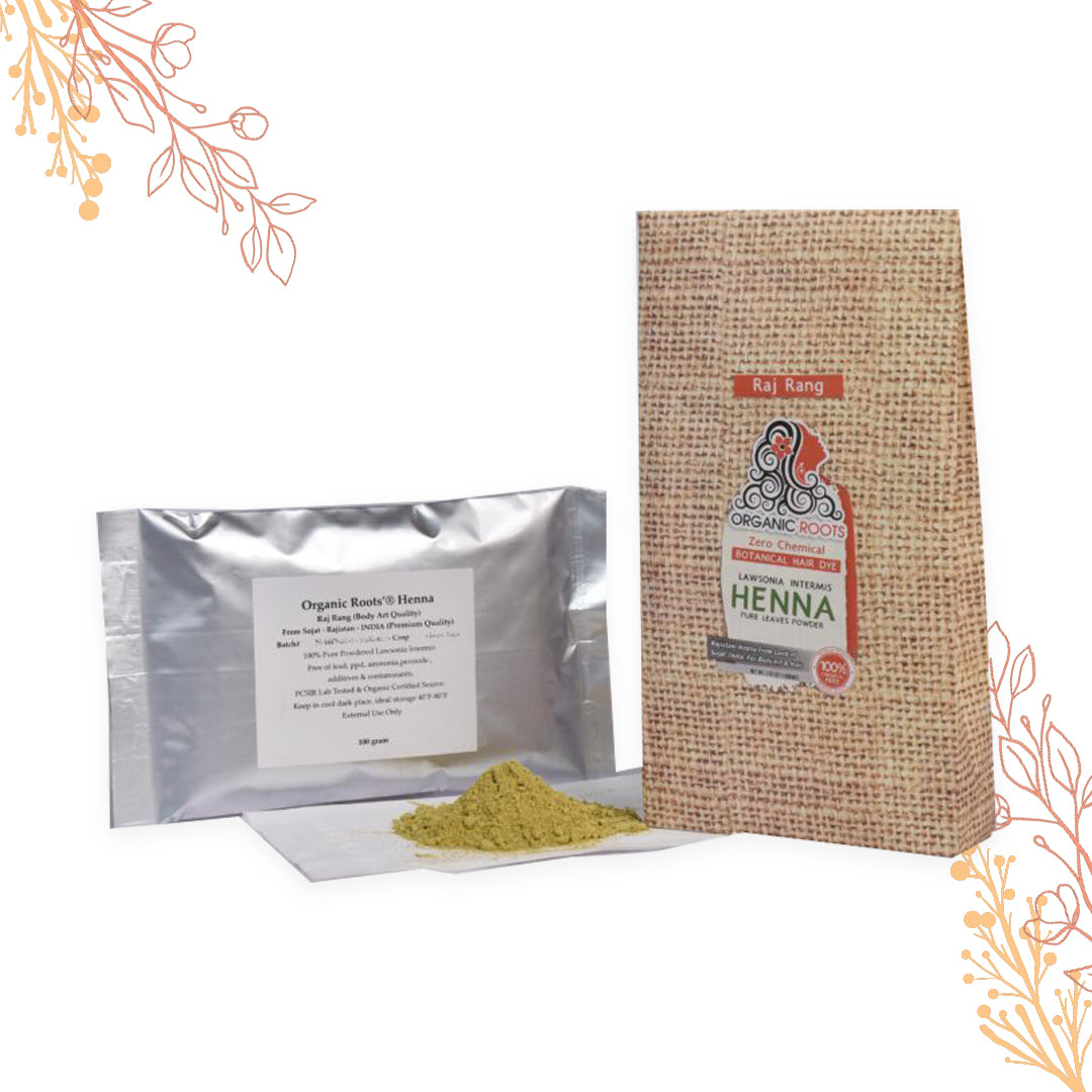 Raj-Rang Henna Powder | For Hair | 100g