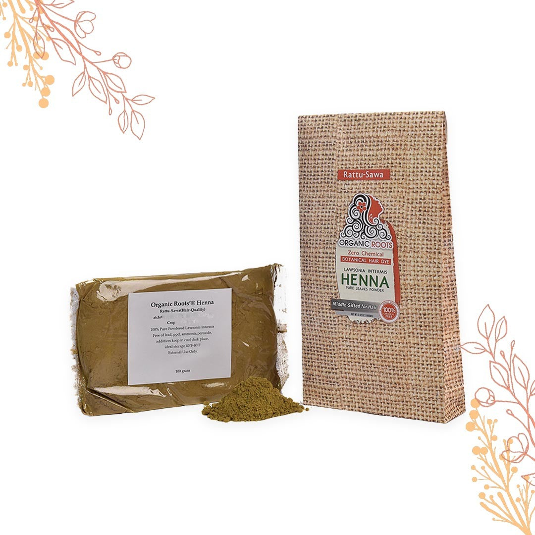 Rattu-Sawa Henna |100g – Organic Roots